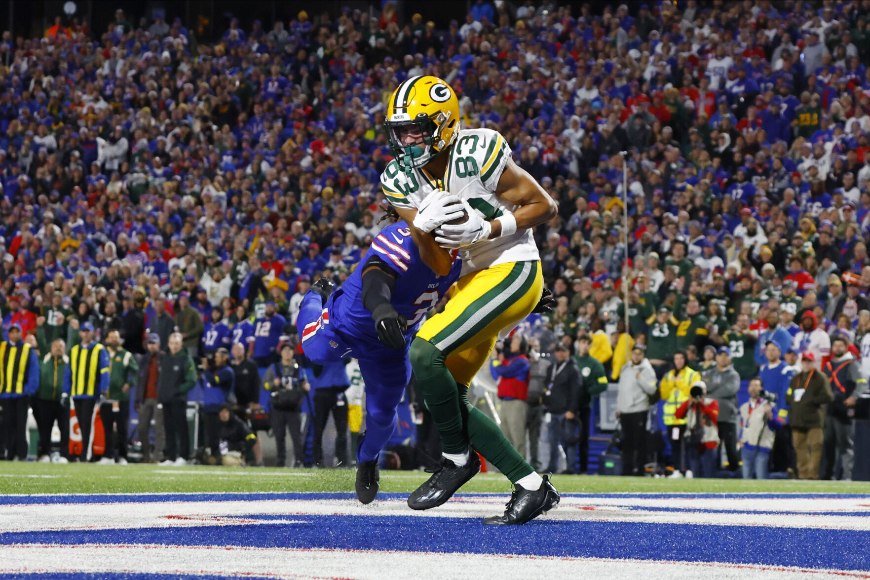 APTOPIX Packers Bills Football